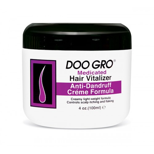 DOO GRO® Medicated Hair Vitalizer Anti-Dandruff Creme Formula 4oz